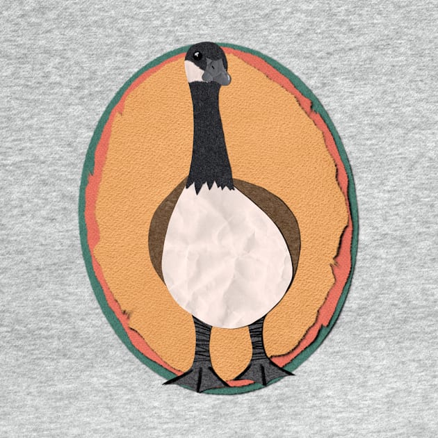 Paper Craft Goose by Black Squirrel CT